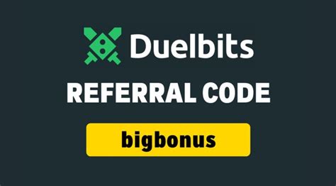 Duelbits Promo Code ᐅ bigbonus (Free Referral Bonus 2024).